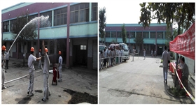 章丘金屬顏料總廠安全演練 章丘金屬顏料總廠安全演練